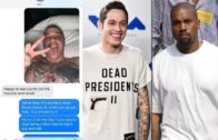Kanye West Texts Pete Davidson for the Addy so he could Slide and SKETE says ‘IM IN BED WIT YO WIFE’