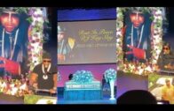 PAPOOSE & REMY MA GIVE A SPEECH AT DJ KAY SLAY’S FUNERAL