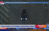Police pursue driver at high speeds in Hollywood