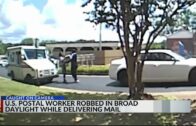 Man caught on Ring camera robbing mail carrier in Raleigh; Reward up to $50K