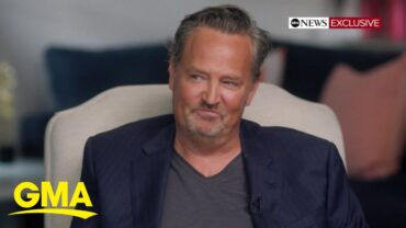 Matthew Perry describes battle he fought with addiction during ‘Friends’ l GMA