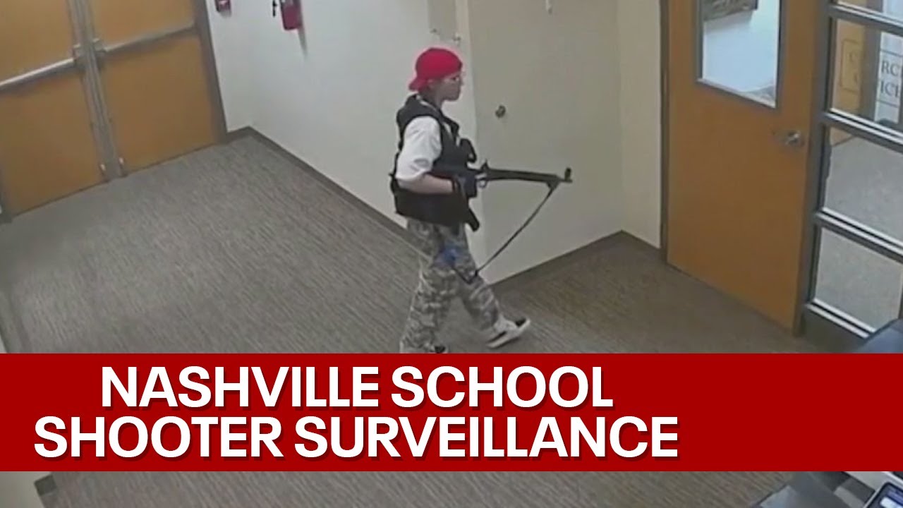 Nashville school shooting surveillance released